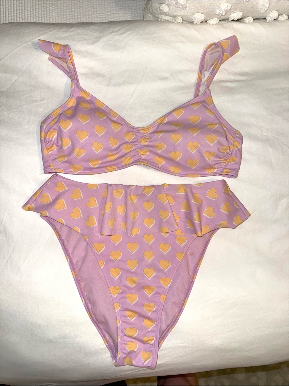 Stoney Clover Lane x Target High-Waisted Heart Print Bikini Set